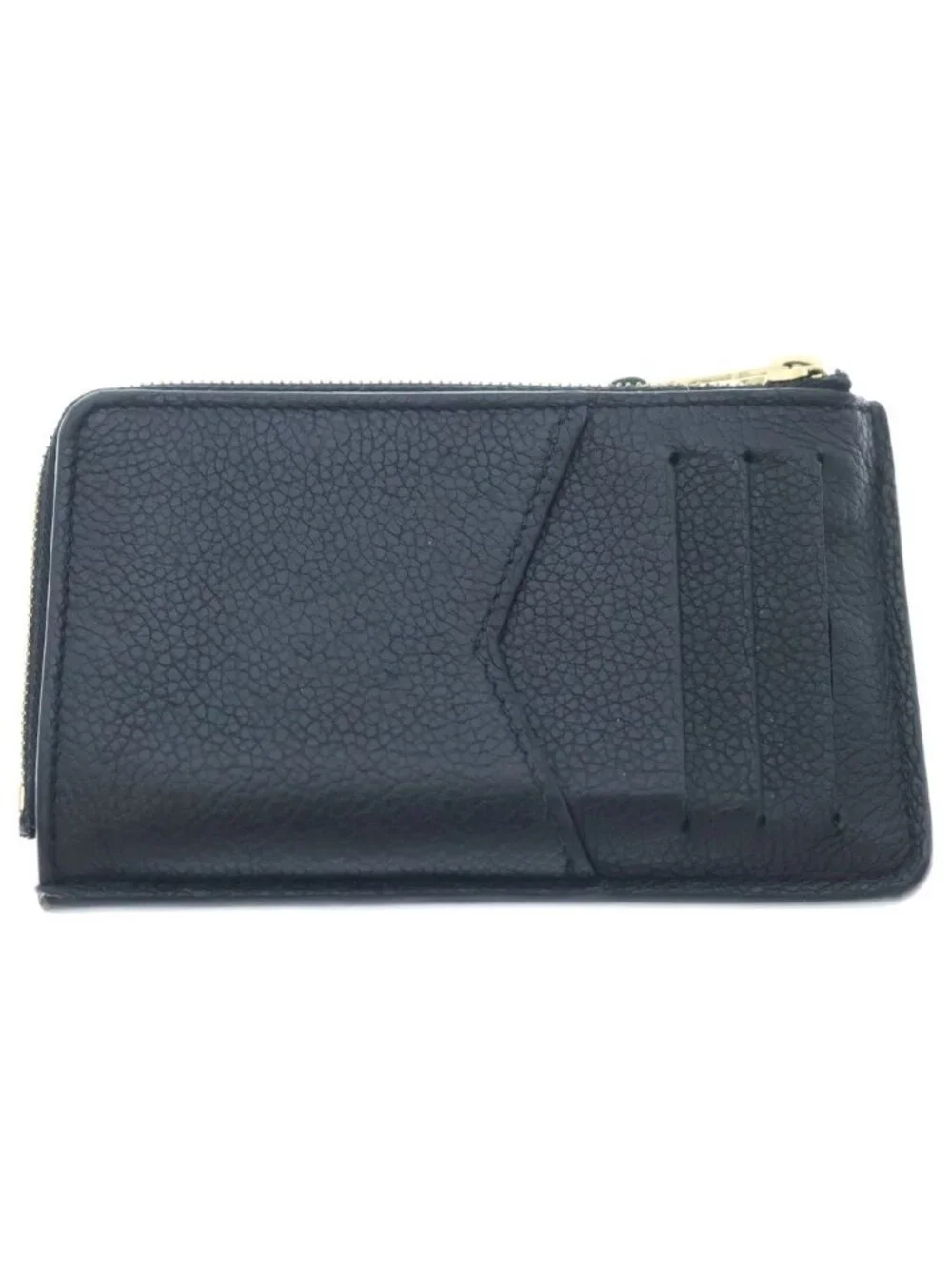 Louis Vuitton Card Case Recto Verso Monogram Empreinte Noir Coin Purse Wallet